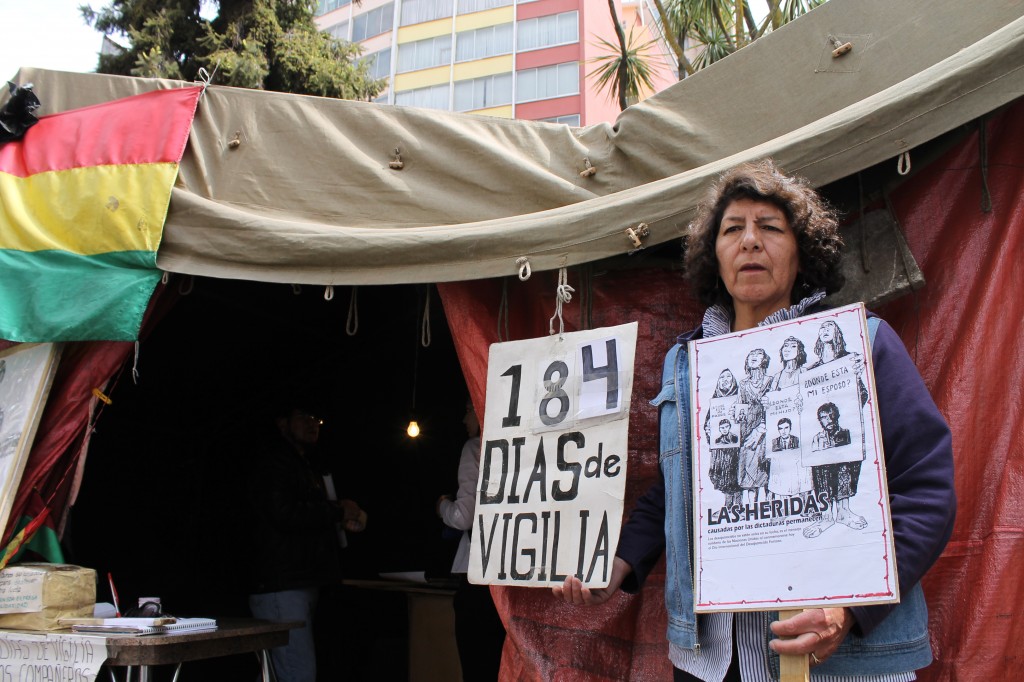 Victoria Lopez, General Secretary; “184 Days of Vigil”